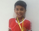 Karkala: Shravan Shetty, Class V student of Maharashtra to represent India in Sri Lanka